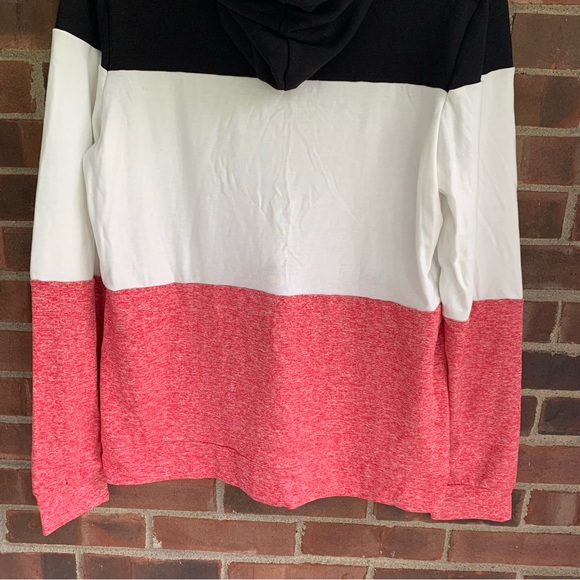 Color Block Hooded Sweatshirt Women’s Medium NEW - Picture 6 of 7